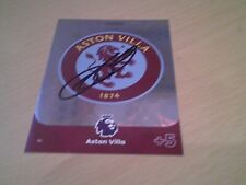 Signed aston villa for sale  LINCOLN