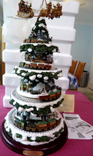 thomas kinkade christmas train for sale  Coram