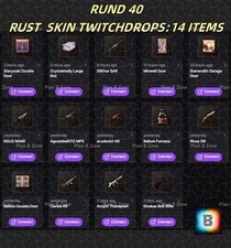 Usado, RUST TWITCH DROPS: Rodada 40 - 14 ITENS - Entrega rápida comprar usado  Enviando para Brazil