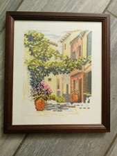 Petit tableau brodé d'occasion  Élancourt