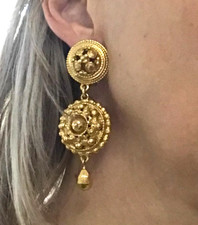 Boucles oreilles clips d'occasion  Cernay