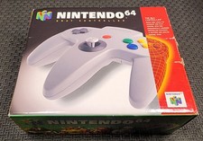 Usado, Controle oficial Nintendo 64 cinza com fio N64 na caixa original do fabricante cinza autêntico comprar usado  Enviando para Brazil
