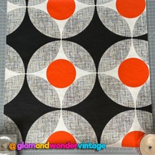 Papel de parede vintage 1960 mod geométrico adereço fabuloso era espacial estilo Eames Panton comprar usado  Enviando para Brazil