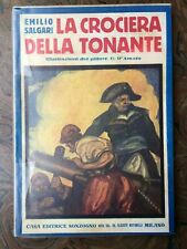 Salgari E. La crociera della Tonante. Sonzogno 1929 comprar usado  Enviando para Brazil