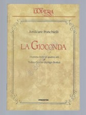 Gioconda ponchiello opera usato  Milano