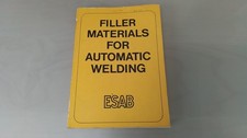 Esab filler material for sale  BURY
