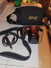 Red nikon coolpix for sale  Shelbyville