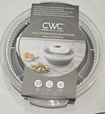 Spinner de salada dobrável - 4 quartos economizando espaço secador de alface com dobrável... comprar usado  Enviando para Brazil