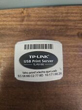 1 PIEZA NUEVO PARA SERVIDOR DE IMPRESIÓN TP-LINK TL-PS110U puerto USB único, usado segunda mano  Embacar hacia Argentina