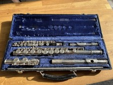 Solid silver flute for sale  LEAMINGTON SPA