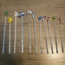 Glass swizzle sticks for sale  North Olmsted