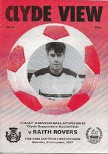 Clyde raith rovers for sale  DUNBAR