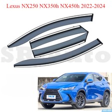 Protetores de chuva viseiras de janela coloridas fumaça para Lexus NX250 NX350h NX450h 2022-2024 comprar usado  Enviando para Brazil