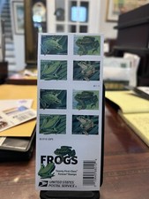 Usado, Novo Livro de 20 Selos USPS Forever "Frogs" Série 2018 - Estado perfeito $15.60 comprar usado  Enviando para Brazil