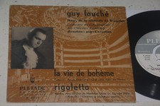 Usado, Guy Fouche Puccini La vie de Boheme & Verdi Rigoletto 7inch Pleiade P. 45152 NM comprar usado  Enviando para Brazil