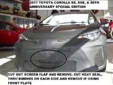 Sutiã Lebra Front End Mask Cover compatível com 2017-2019 Toyota Corolla SEDAN SE, XSE comprar usado  Enviando para Brazil