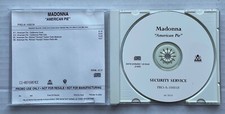 MADONNA American Pie 2000 US PROMO Only Reference CD for PRO-A-100018 DJ 12", usado comprar usado  Enviando para Brazil
