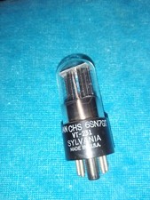 TUBO PRÉ-AMPLIFICADOR DE ÁUDIO SYLVANIA JAN CHS 6SN7GT / VT231 - TV7 TESTADO - BALANCEADO, usado comprar usado  Enviando para Brazil