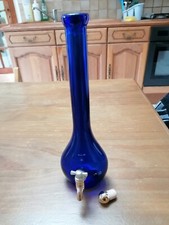 Bouteille bleue verre d'occasion  La Roche-sur-Yon