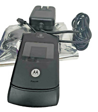 Motorola Razr V3 V3g telefone flip AT&T texto antigo FÁCIL fino GSM chip antigo GSM comprar usado  Enviando para Brazil