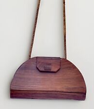 Handtasche holztasche vintage gebraucht kaufen  Schwetzingen