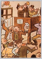 Cartão postal continental vintage Josef Lada pintor tcheco homens cantando em um bar comprar usado Cartão postal continental vintage Josef Lada pintor tcheco homens cantando em um bar comprar usado  Enviando para Brazil