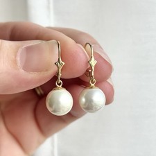 Pair white pearl for sale  LINCOLN
