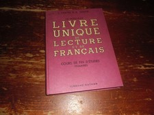 Ancien manuel scolaire d'occasion  Ahun