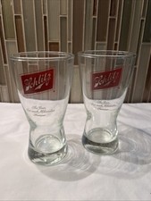 Copo de cerveja vintage Schlitz logotipo "A cerveja que fez Milwaukee famosa" 8 oz quantidade 2 comprar usado  Enviando para Brazil