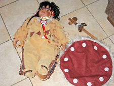 Indianer puppe porzellan gebraucht kaufen  Goch