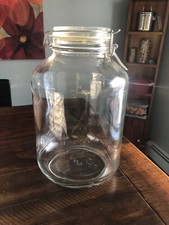 Usado, Frasco de vidro Fido italiano 169 oz 5 litros 169 oz transparente Bormioli Rocco comprar usado  Enviando para Brazil