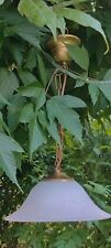 Lampe suspension vintage d'occasion  France
