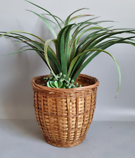 Vintage wicker woven for sale  PLYMOUTH