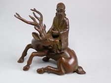 Japanese bronze deer for sale  SOUTHAMPTON
