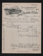 Barmen rechnung 1905 gebraucht kaufen  Leipzig