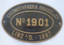 Lokschild riginal krauss gebraucht kaufen Lokschild riginal krauss gebraucht kaufen  Wertingen