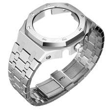 Pulseira de borracha estojo moldura metal carvalho real kit mod 4ª geração para Casioak GA2100/2110 comprar usado Pulseira de borracha estojo moldura metal carvalho real kit mod 4ª geração para Casioak GA2100/2110 comprar usado  Enviando para Brazil