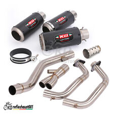 Usado, Silenciador escape completo tubo cabeçalho 51mm para Honda CBR500R CB500X CB500F 2013-2022 comprar usado  Enviando para Brazil