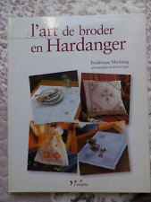 Livre broderie hardanger d'occasion  Saumur