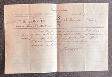Lettre tête horlogerie d'occasion  Paris XVIII
