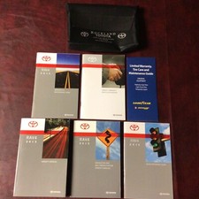 2015 TOYOTA RAV4 MANUAL DO PROPRIETÁRIO REF MAINT NAV GUIA ESTOJO TODOS OS MODELOS, usado comprar usado  Enviando para Brazil