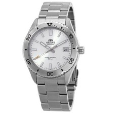 Relógio masculino Orient Sports automático mostrador branco RA-AC0Q03S10B comprar usado  Enviando para Brazil