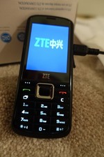 Celular ZTE F160 Preto Smartphone Barra BOTÃO REAL Web Mail Internet comprar usado  Enviando para Brazil