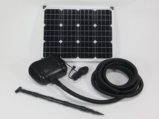 50w solar bachlaufpumpe gebraucht kaufen  Emsdetten