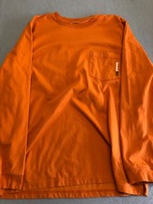 Camiseta Timberland Masculina Extra Grande Laranja Algodão Bolso Logotipo Roupa de Trabalho Casual comprar usado Camiseta Timberland Masculina Extra Grande Laranja Algodão Bolso Logotipo Roupa de Trabalho Casual comprar usado  Enviando para Brazil