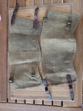 Paire guetres ww2 d'occasion Paire guetres ww2 d'occasion  Le Chesnay