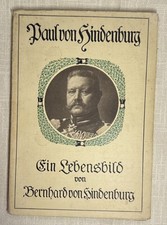 Paul hindenburg lebensbild gebraucht kaufen  Breitenbrunn/Erzgeb.