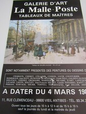 Galien laloue affiche d'occasion  Les Arcs