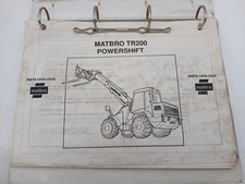 Matbro tr200 parts for sale Matbro tr200 parts for sale  MALDON