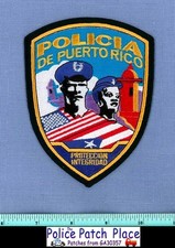 POLICIA DE PUERTO RICO Police Patch ANTIGA TORRE DE VIGIA FORTE MILITAR ESPANHOL comprar usado  Enviando para Brazil